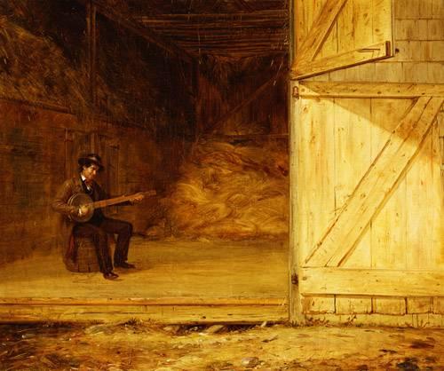 William Sidney Mount The Banjo Player  det Spain oil painting art